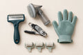 Kit profesional de îngrijire animale 5 în 1
